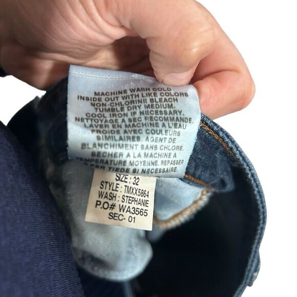 Joe’s Jeans The Visionaire Stephanie Blue Flare Jeans Soze W 32 Y2K frayed hippi - Picture 7 of 13